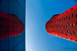 L'hospitalet de Llobregat: Plaça Europa, Porta Fira Tower (Toyo Ito)