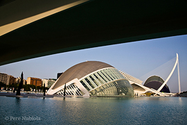 Valencia: Ciutat de les arts i les ciències (Santiago Calatrava)