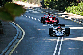 Barcelona: Lotus 72D Cosworth Ferrari F2006 Martini Legends Barcelona 2007 Circuit de Montjuïc